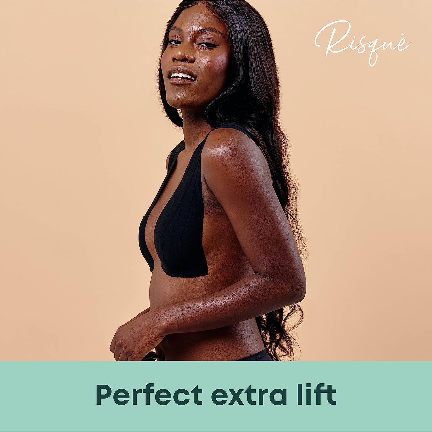 Boob Tape Boobytape for Breast Lift | Achieve Chest Brace Lift & Contour of Breasts | Sticky Body Tape for Push up & Shape in All Clothing Fabric Dress Types | Waterproof Sweat-Proof Bob Tape - Image 3